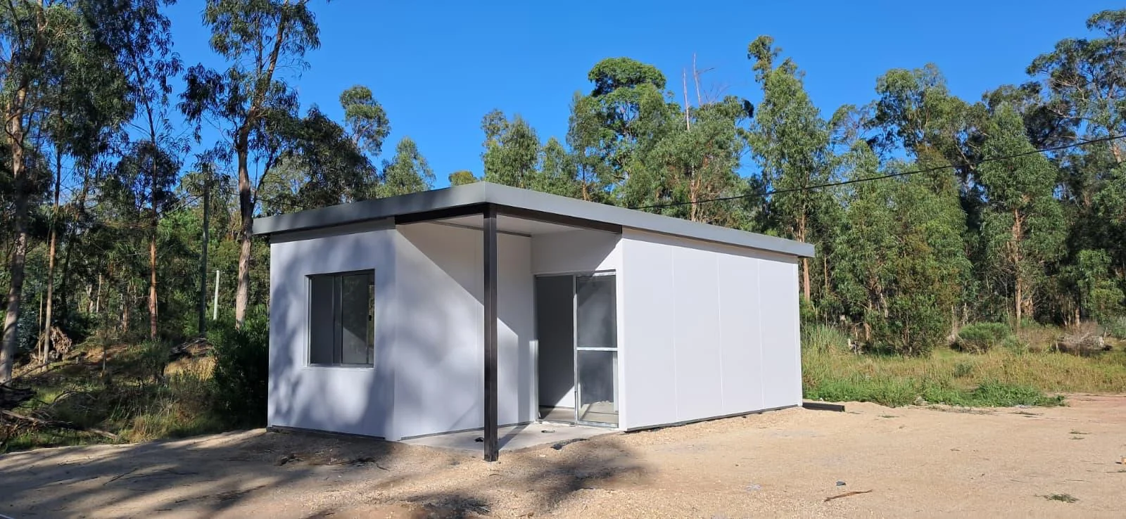 Casa llave en mano construida en isopanel por Isopanel Uruguay